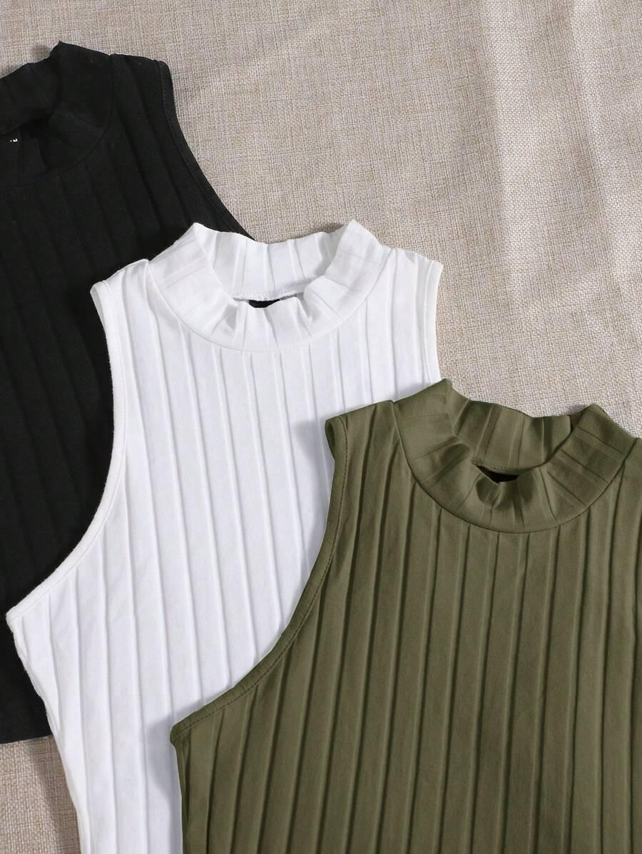 SHEIN TOP PRĄŻEK 3-PACK S06__L