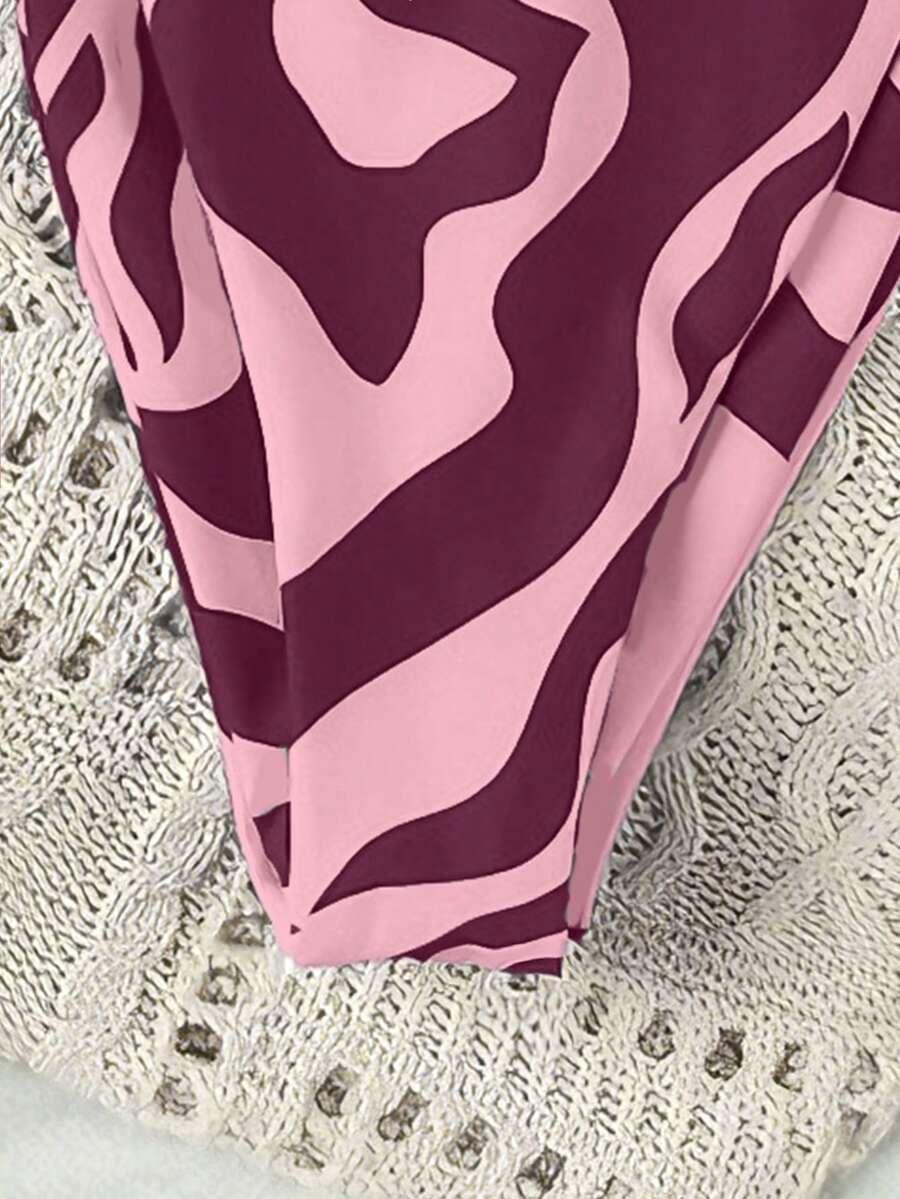 SHEIN DWUCZĘŚCIOWY STRÓJ KĄPIELOWY S06__XS