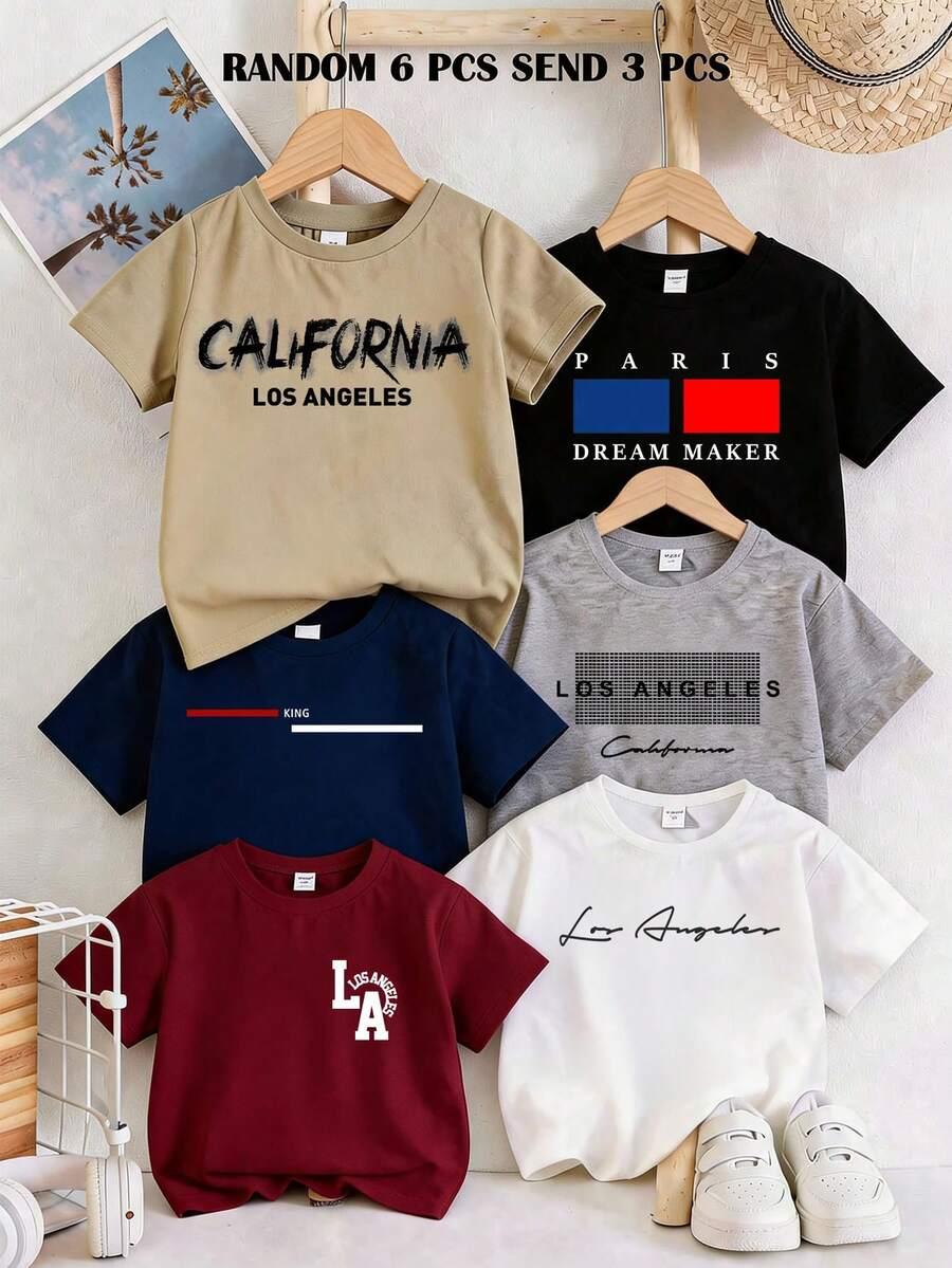 SHEIN T-SHIRT PRINT 2-PACK S06__140-146