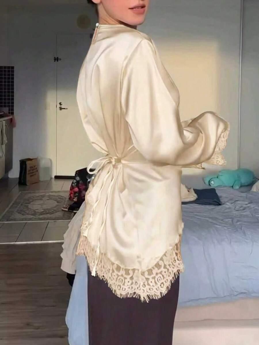 SHEIN BLUZKA DŁUGI RĘKAW S09__M