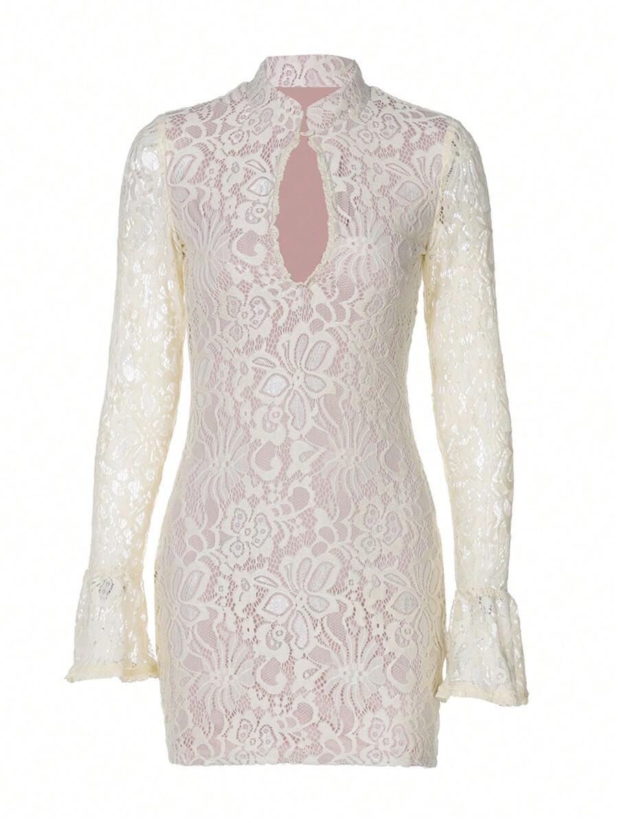 SHEIN MINI SUKIENKA KORONKA