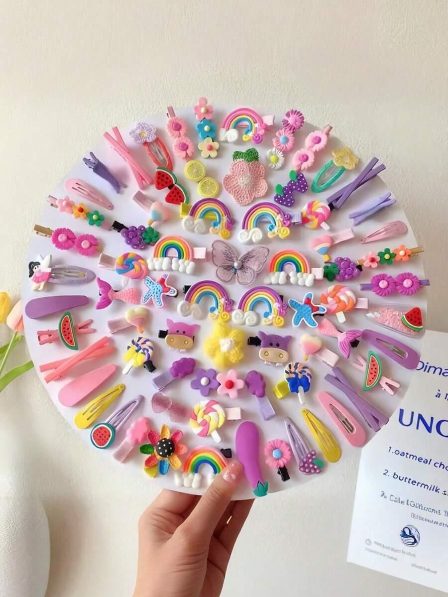 SHEIN SPINKI DO WŁOSÓW 14-PACK S07__