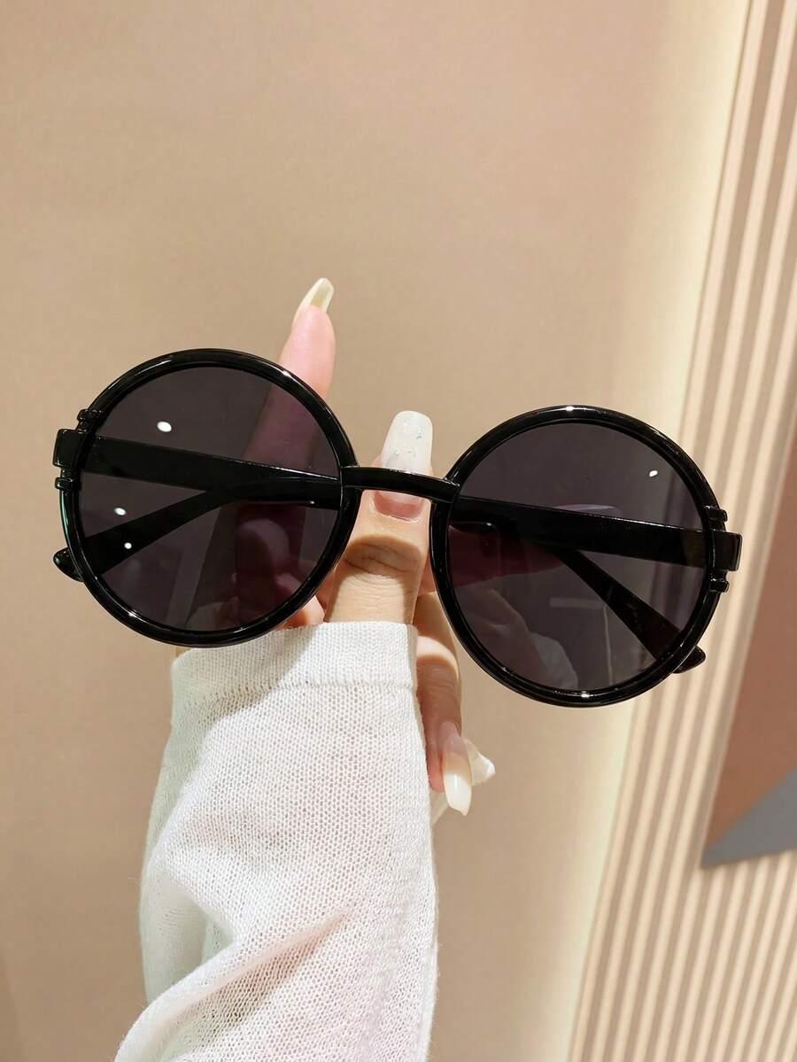 SHEIN CZARNE OKULARY PRZECIWSŁONECZNE S07