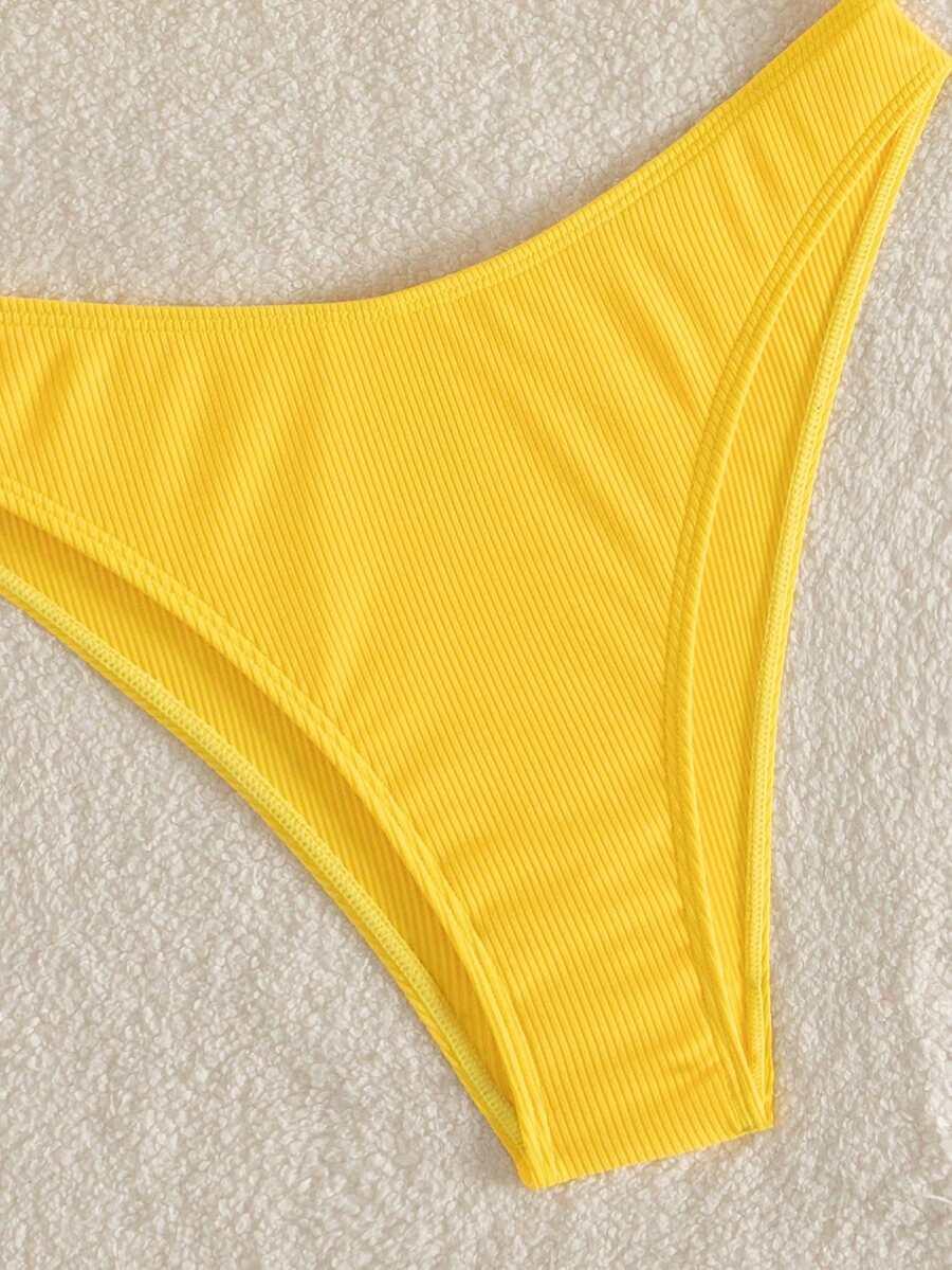 SWIM MOD ŻÓŁTY DWUCZĘŚCIOWY STRÓJ KĄPIELOWY S09__XL