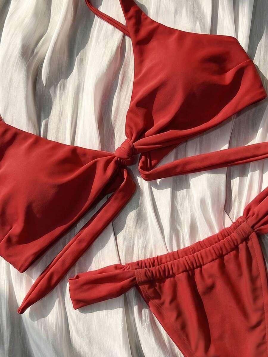 SHEIN DWUCZĘŚCIOWY STRÓJ KĄPIELOWY S09__S
