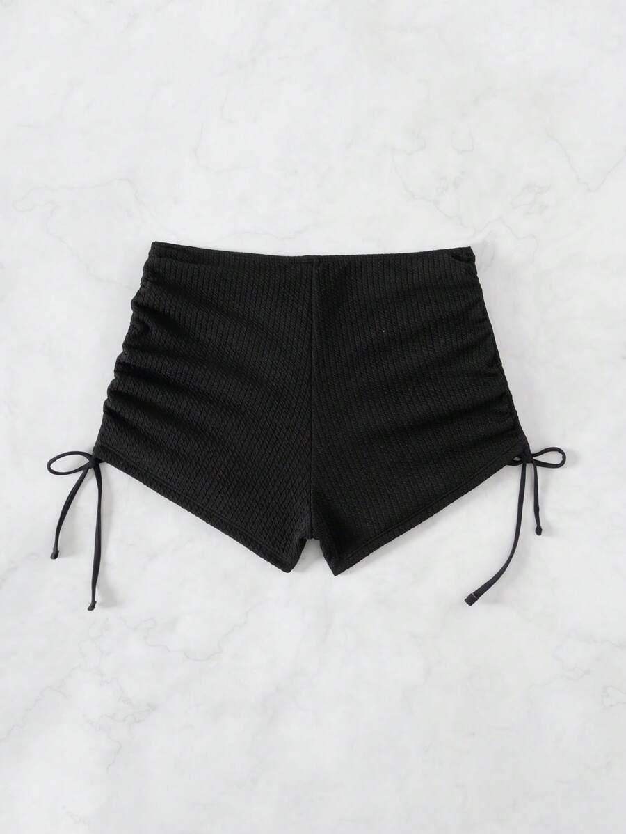 SHEIN CZARNY DÓŁ OD STROJU KĄPIELOWEGO S09__XL