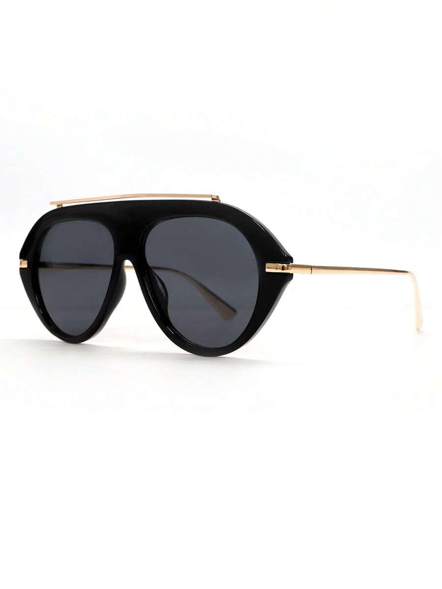 SHEIN CZARNE OKULARY PRZECIWSŁONECZNE S07