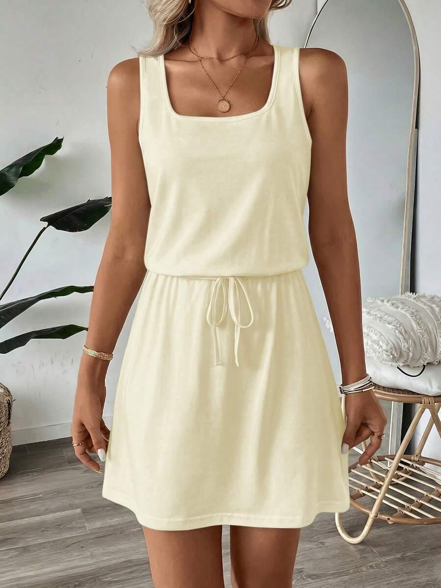 SHEIN ŻÓŁTA MINI SUKIENKA PK01__L