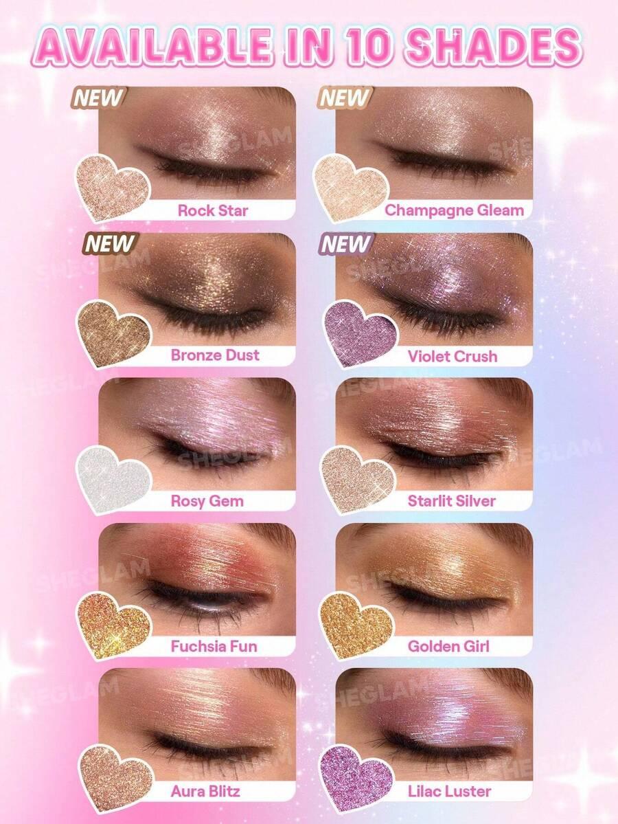 SHEIN CIEŃ DO POWIEK CHAMPAGNE GLEAM S07