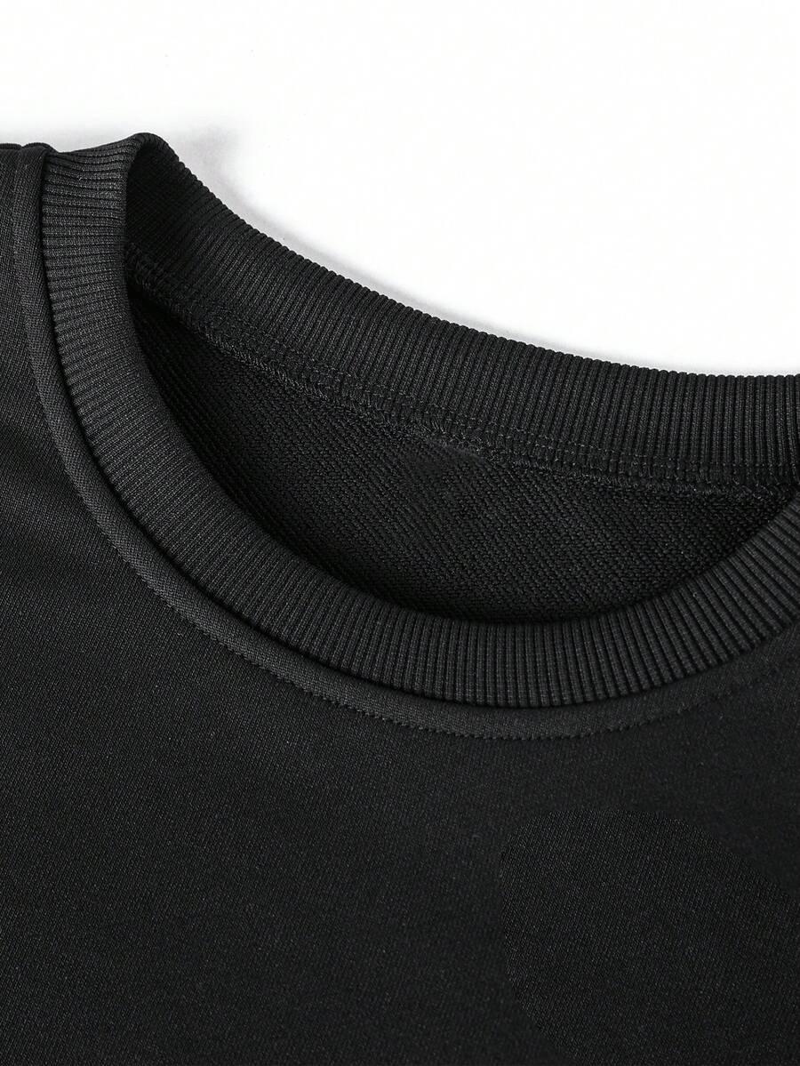 ZRGOTH CZARNA BLUZA NADRUK S06__M