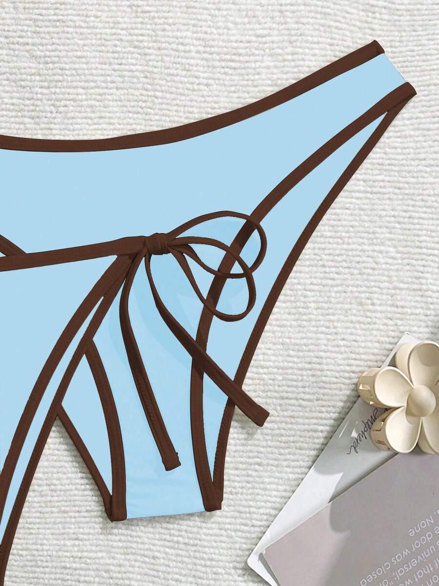 SWIM VCAY DWUCZĘŚCIOWY STRÓJ KĄPIELOWY 2-PACK DÓŁ BIKINI S09__XL