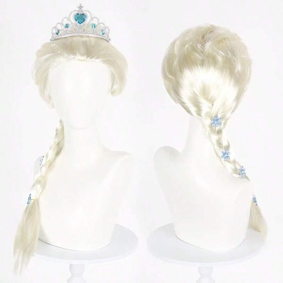 SHEIN BLOND PERUKA WARKOCZ S07
