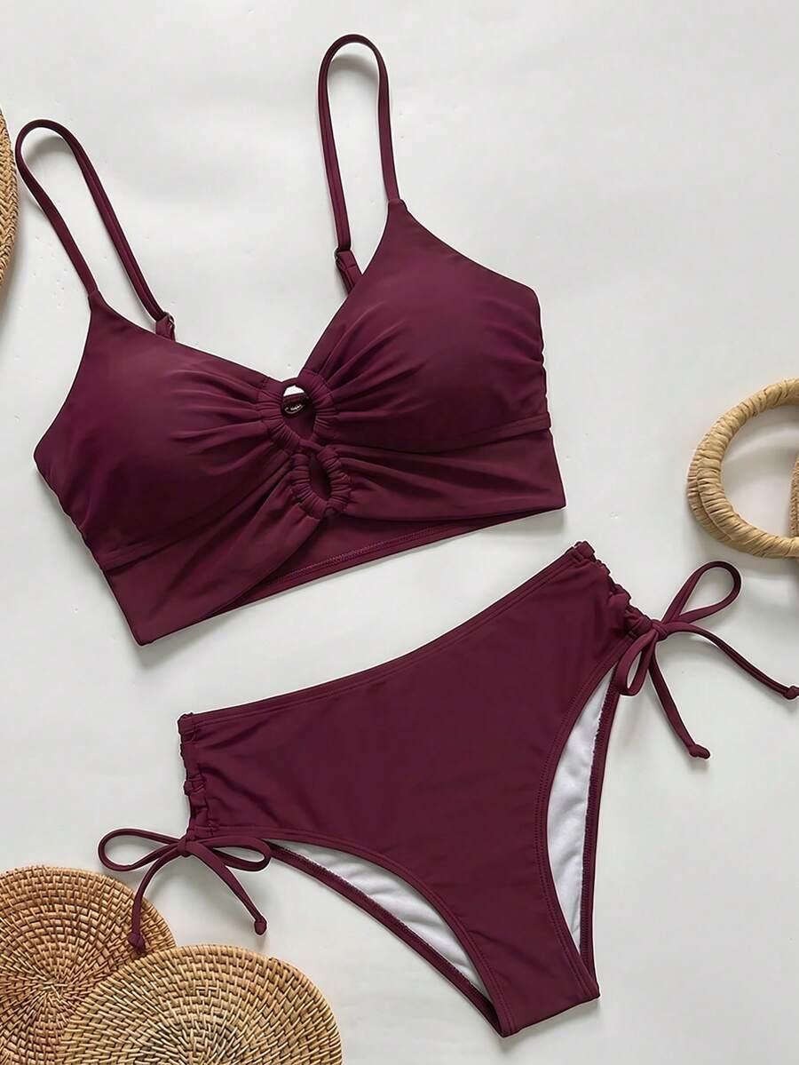 SHEIN DWUCZĘŚCIOWY STRÓJ KĄPIELOWY S09__M