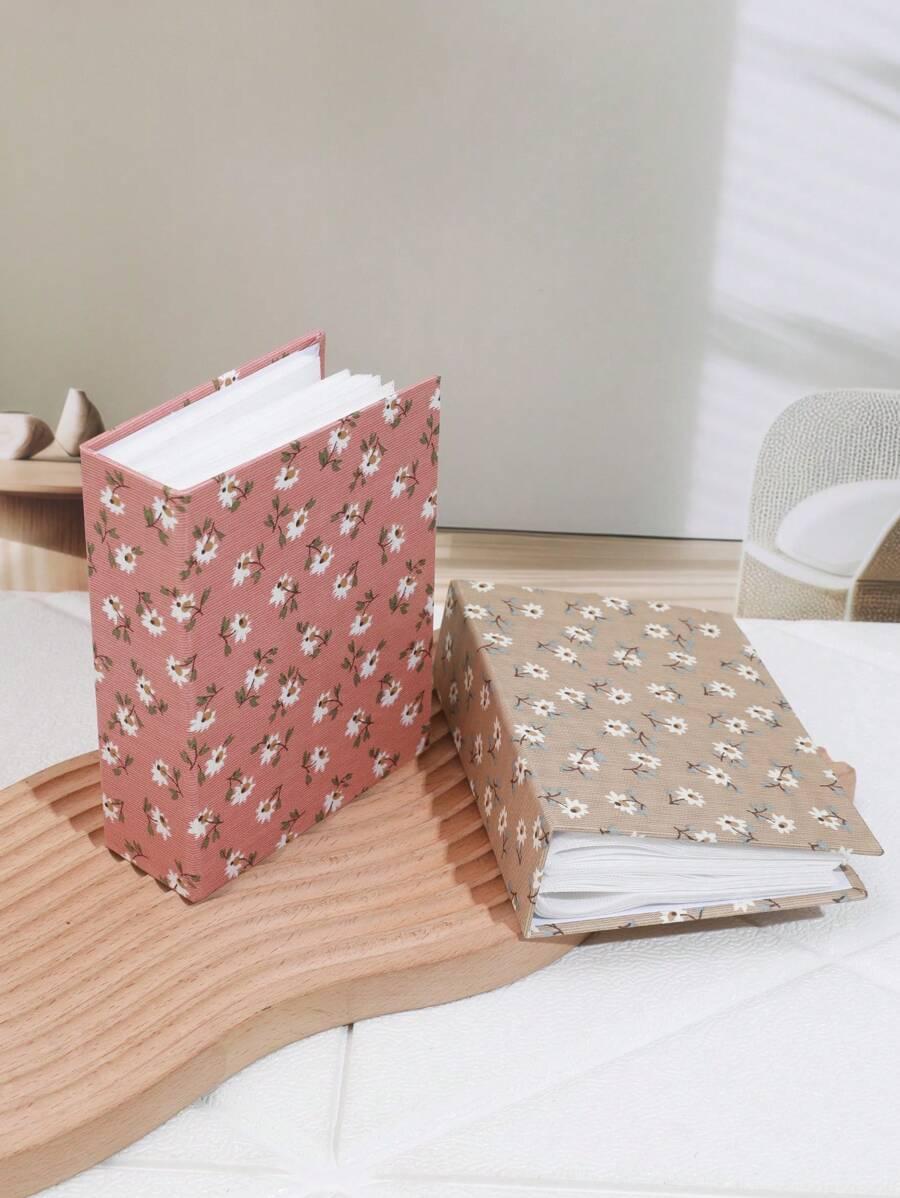 SHEIN ALBUM NA ZDJĘCIA WZÓR KWIATY S07__13X17