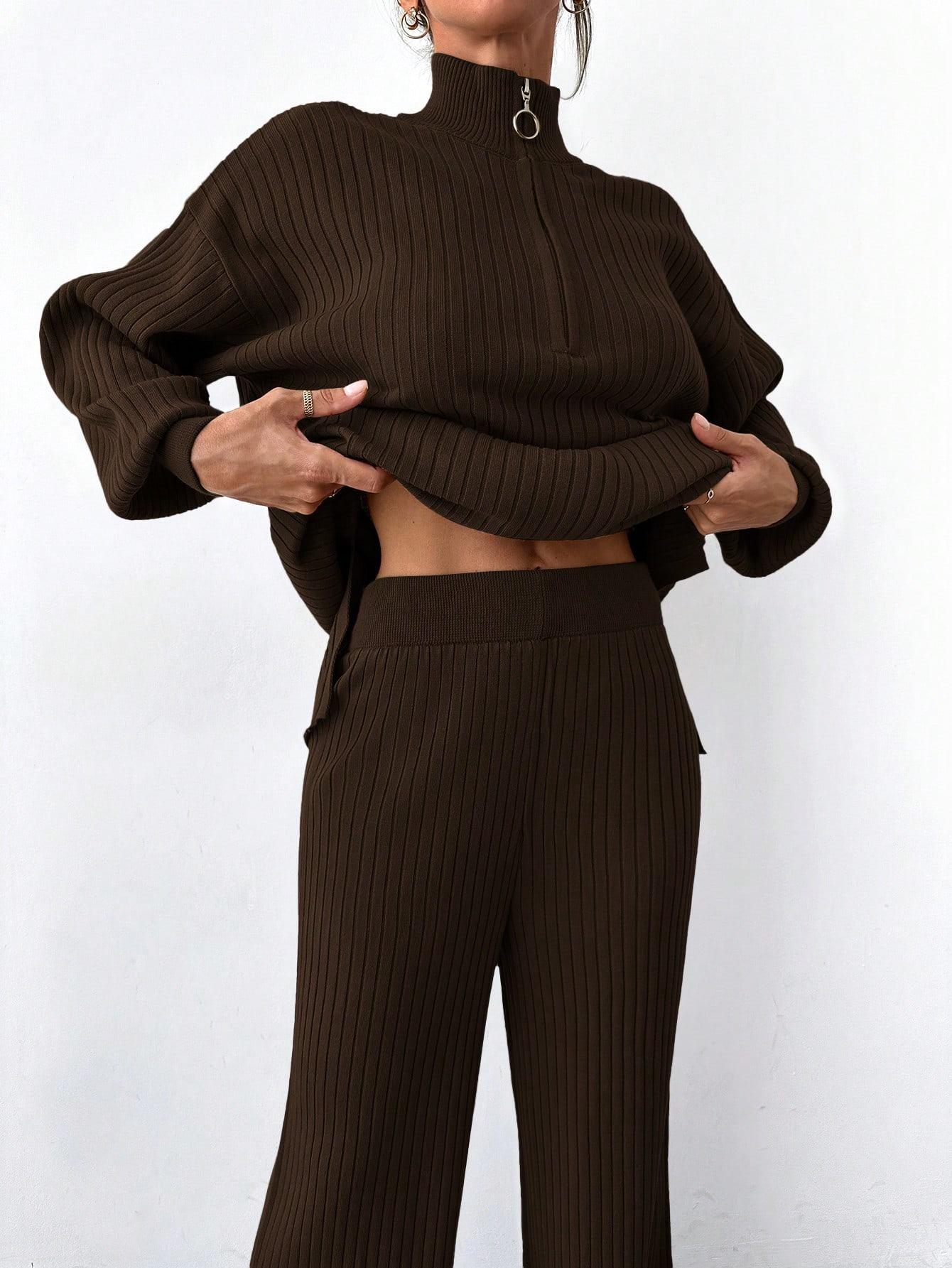 SHEIN SWETER SPODNIE KOMPLET S06__M