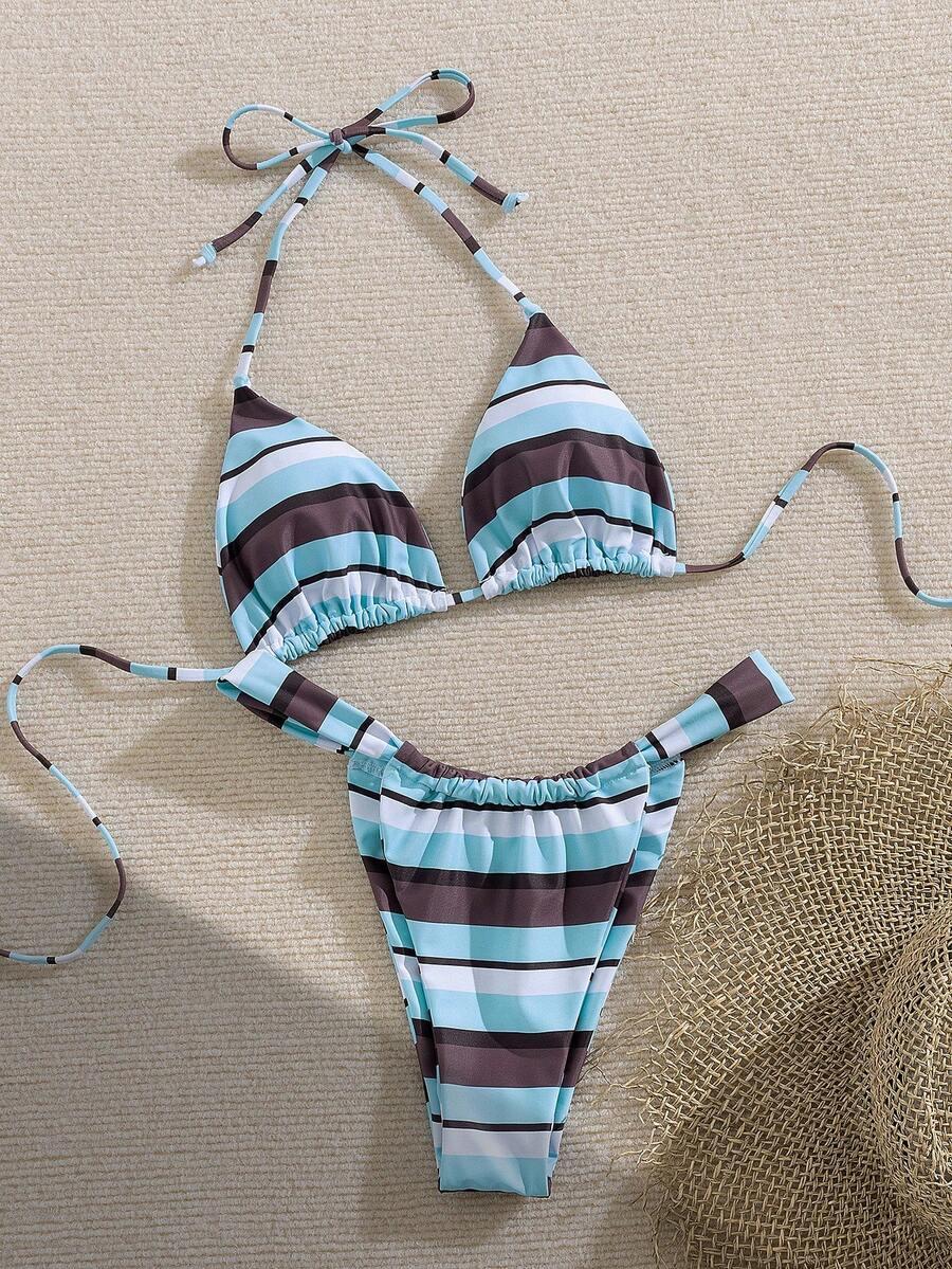 SHEIN DWUCZĘŚCIOWY STRÓJ KĄPIELOWY S09__S