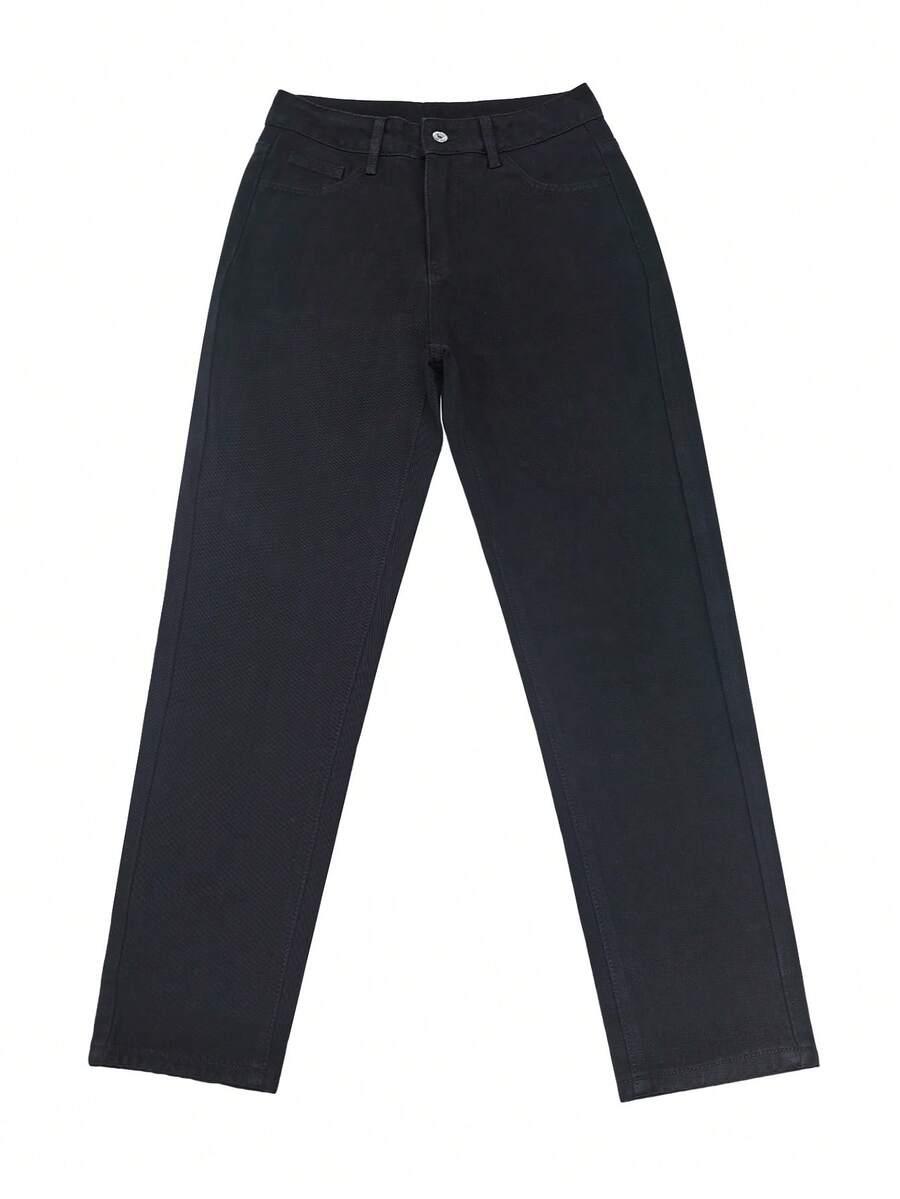 SHEIN CZARNE SPODNIE JEANS S06__M