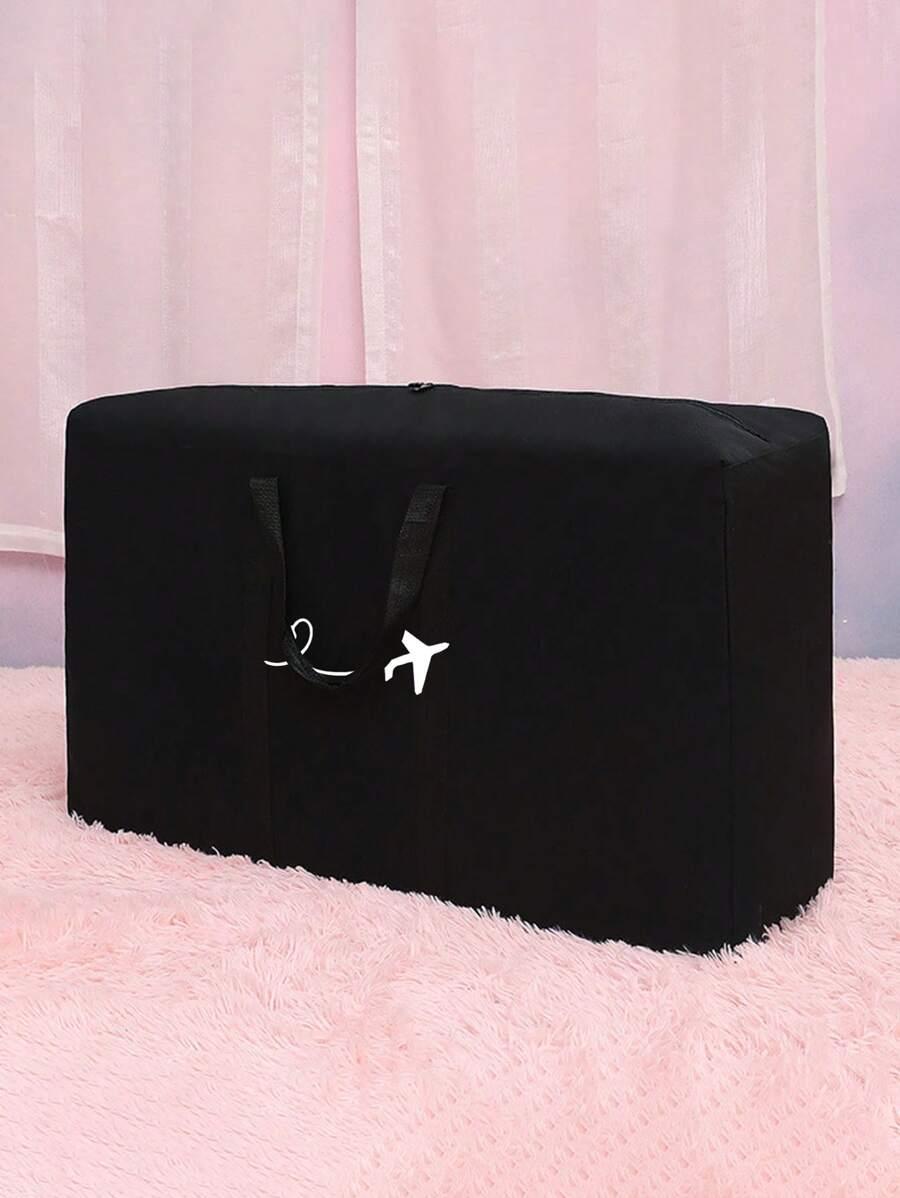 SHEIN CZARNA TORBA PODRÓŻNA S07__80X25X50