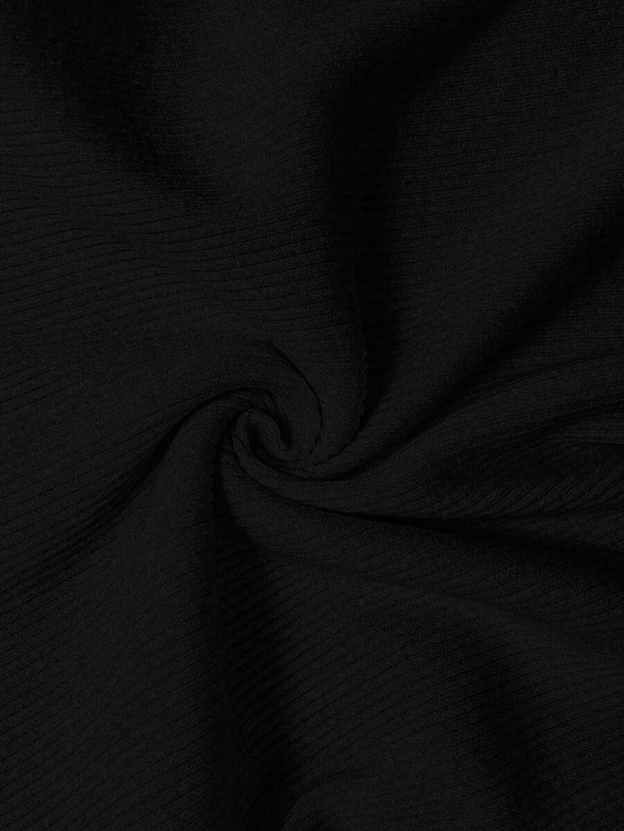 SHEIN CZARNY SWETER DŁUGI RĘKAW S06__48