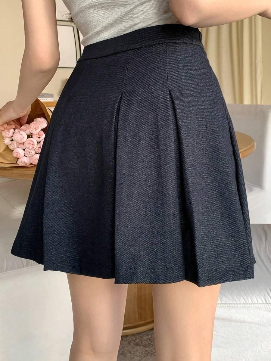 DAZY PLISOWANA MINI SPÓDNICA S06__S