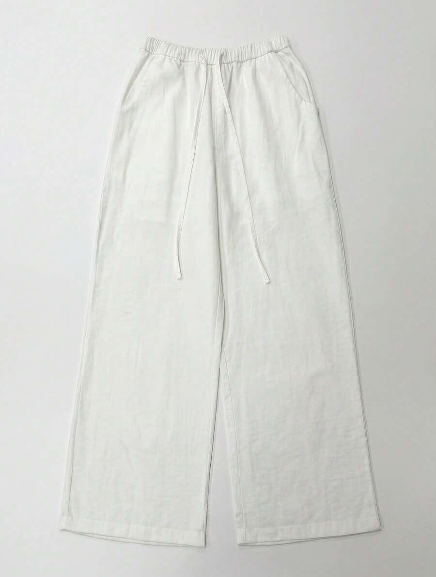 SHEIN BIAŁE SPODNIE CASUAL S06__XL