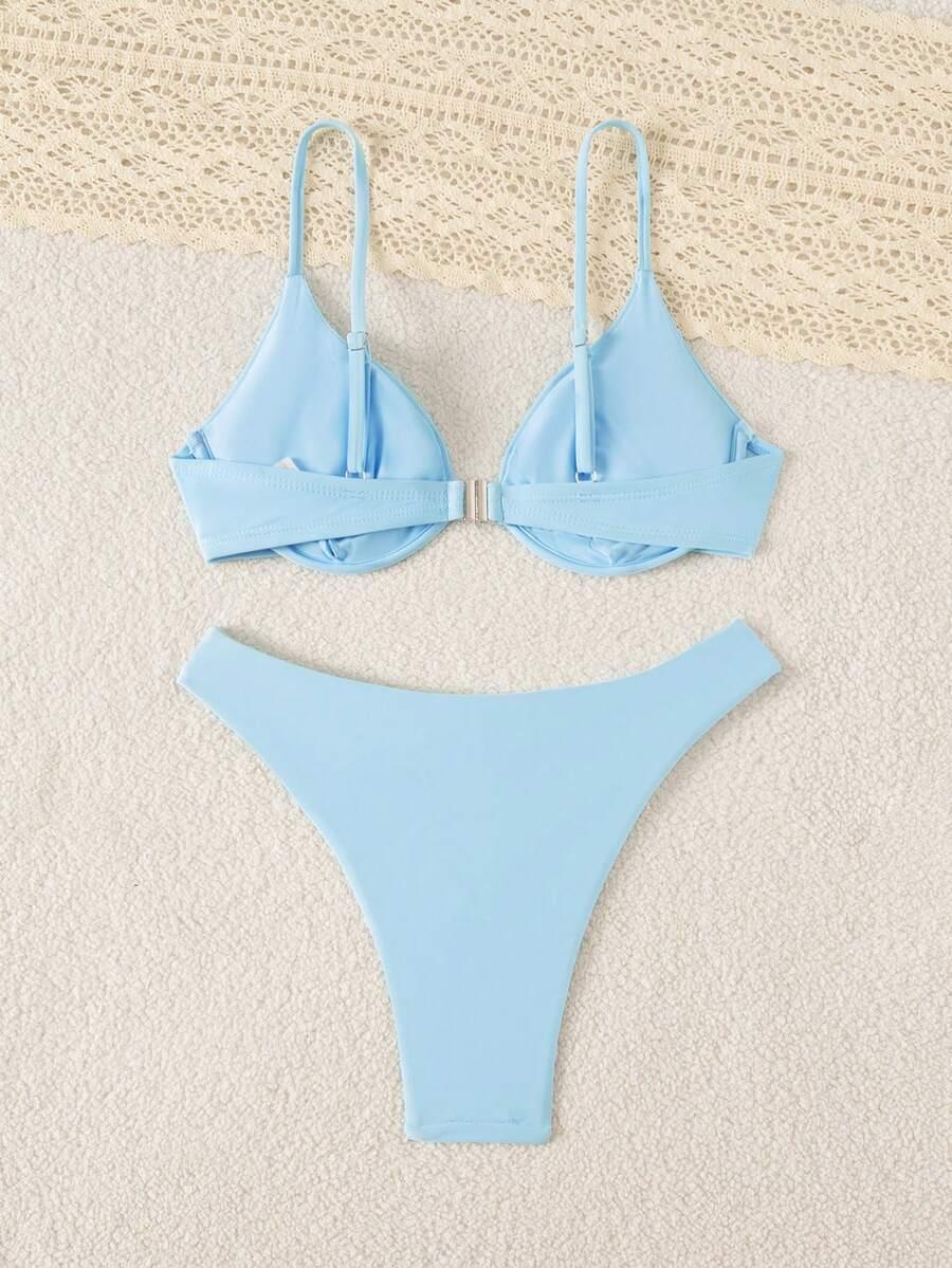 SWIM VCAY NIEBIESKI STRÓJ KĄPIELOWY DWUCZĘŚCIOWY S09__M