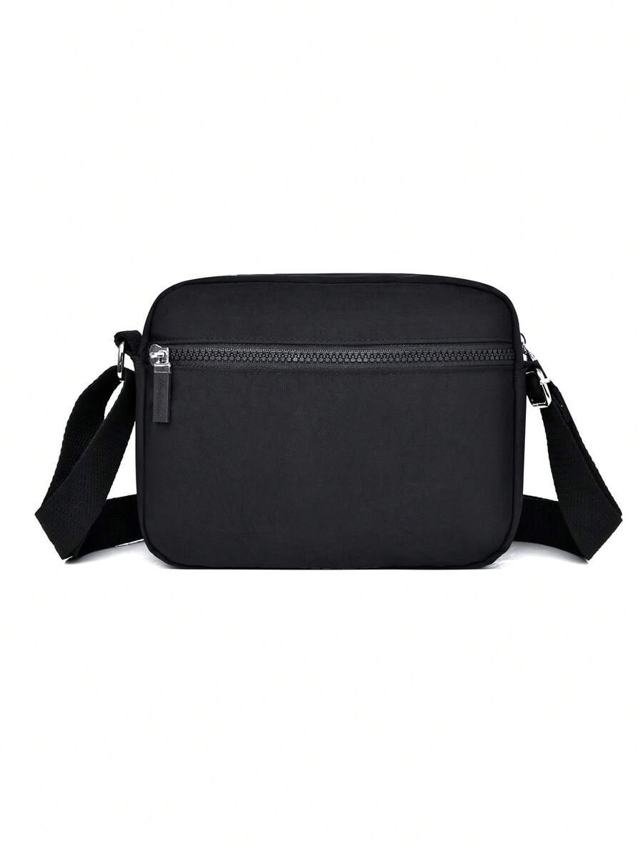 SHEIN CZARNA TOREBKA ZAMEK S07__22X9X18