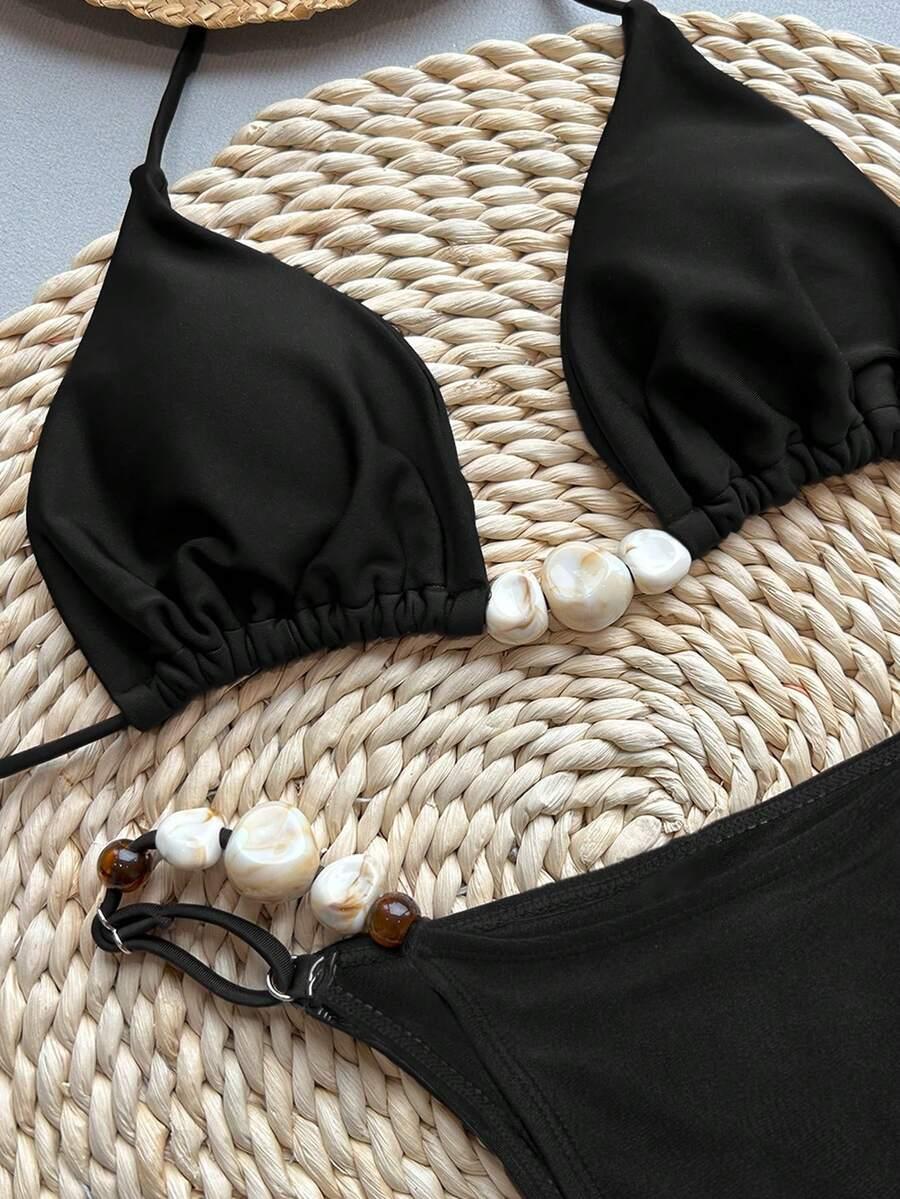 SHEIN DWUCZĘŚCIOWY STRÓJ KĄPIELOWY S09__XS