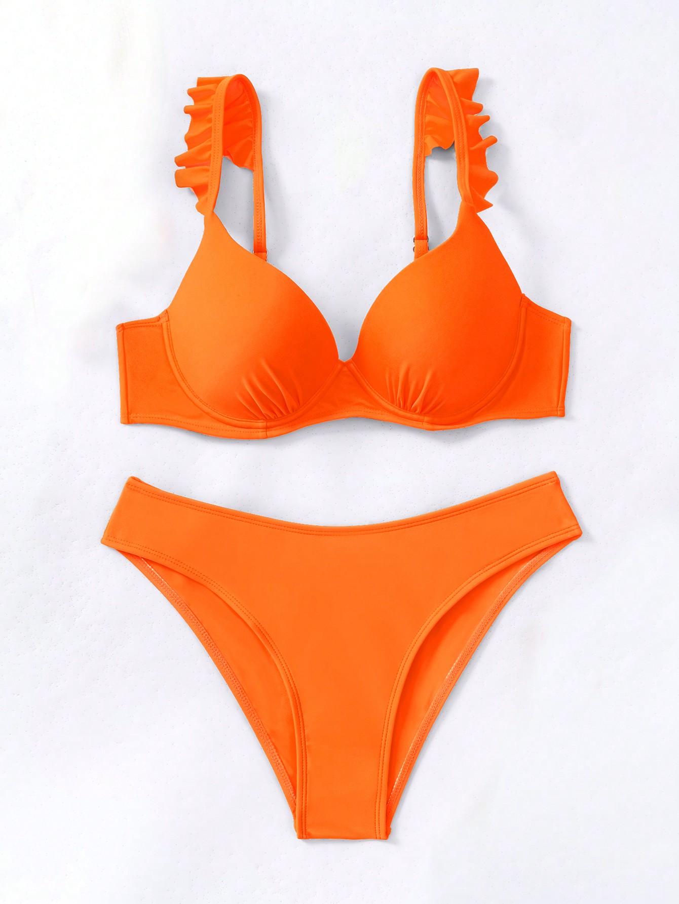SHEIN STRÓJ KĄPIELOWY DWUCZĘŚCIOWY S09__S