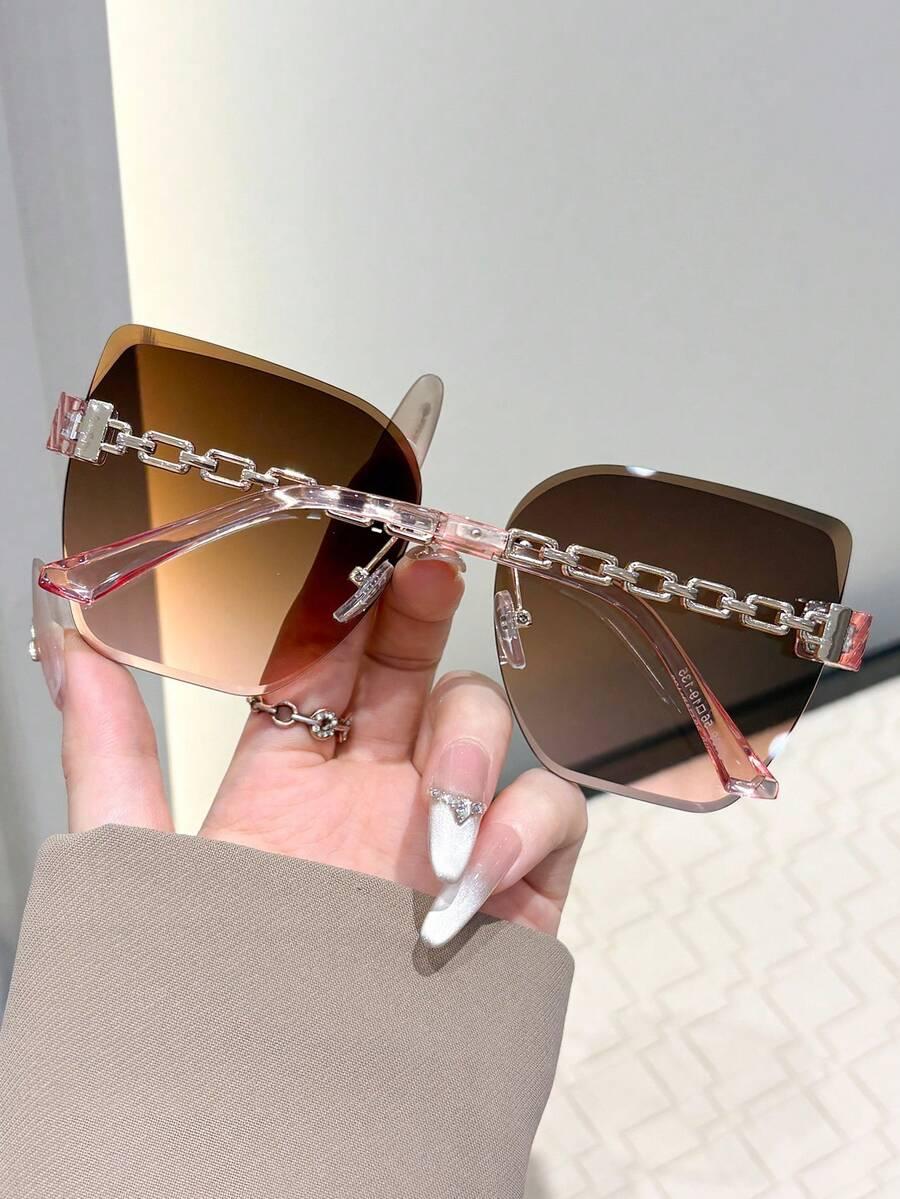 SHEIN OKULARY PRZECIWSŁONECZNE ZDOBIENIE S07