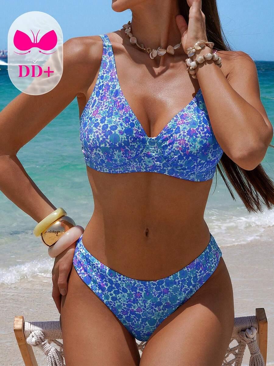 SHEIN DWUCZĘŚCIOWY STRÓJ KĄPIELOWY S09__80E/S