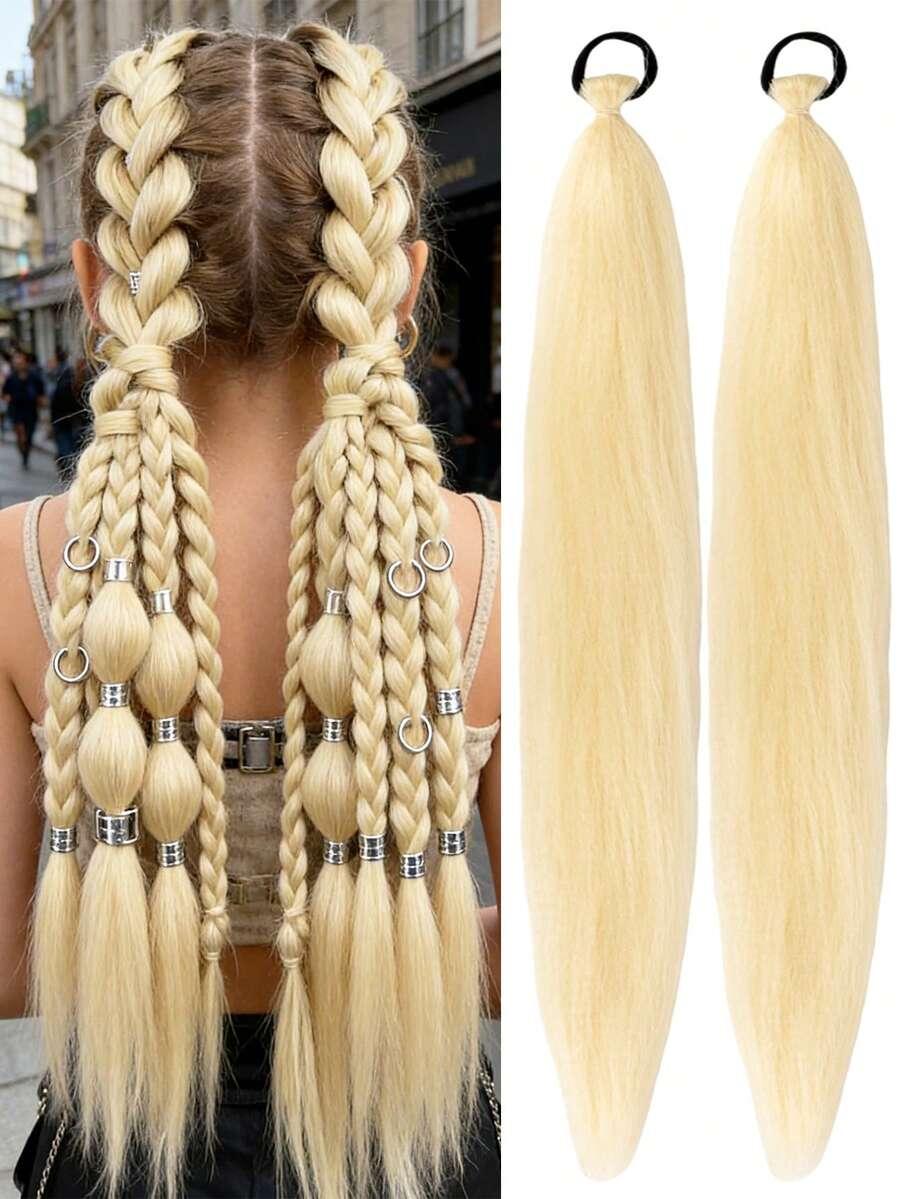 SHEIN SZTUCZNE WŁOSY KUCYK 2-PACK S07