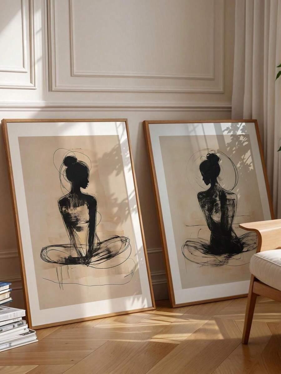 SHEIN PLAKAT ŚCIENNY 2-PACK S07__50X70CM