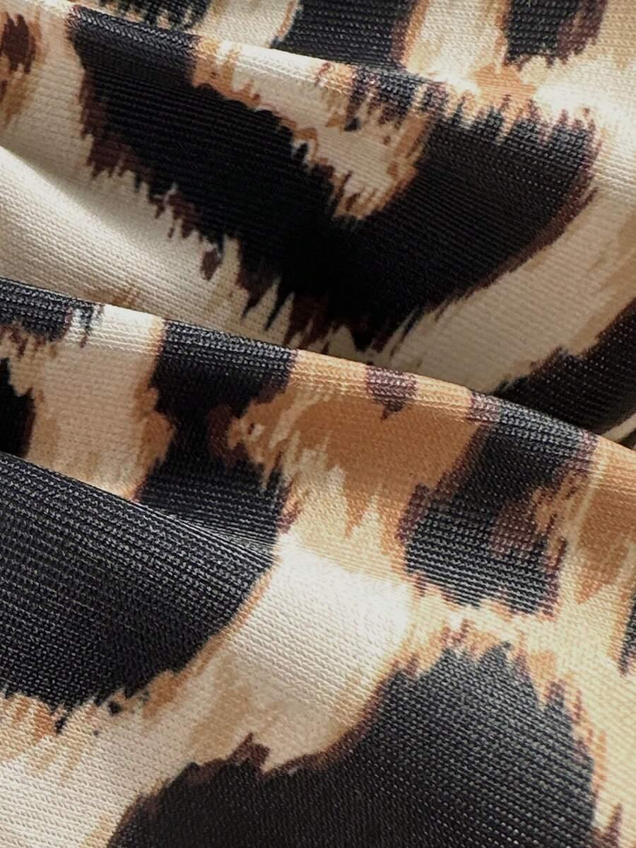 SWIM MOD DWUCZĘŚCIOWY STRÓJ KĄPIELOWY ANIMAL PRINT S09__S