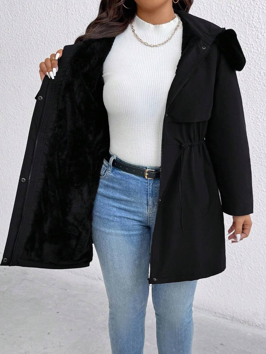 SHEIN CZARNA KURTKA KAPTUR W01__48