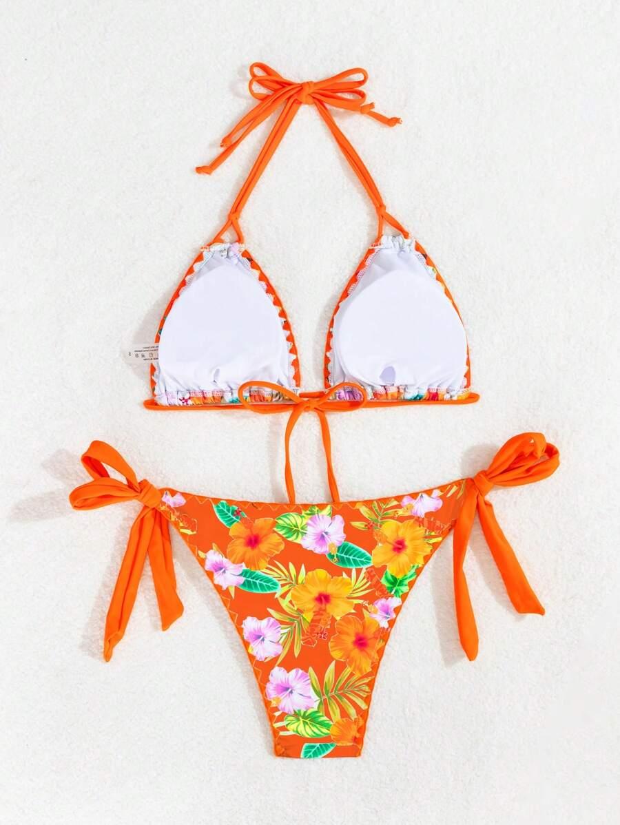 SHEIN DWUCZĘŚCIOWY KOSTIUM KĄPIELOWY BIKINI S09__M