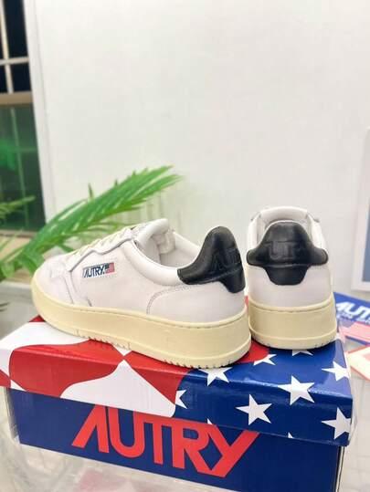 AUTRY BIAŁE SZNUROWANE BUTY SPORTOWE S06__44