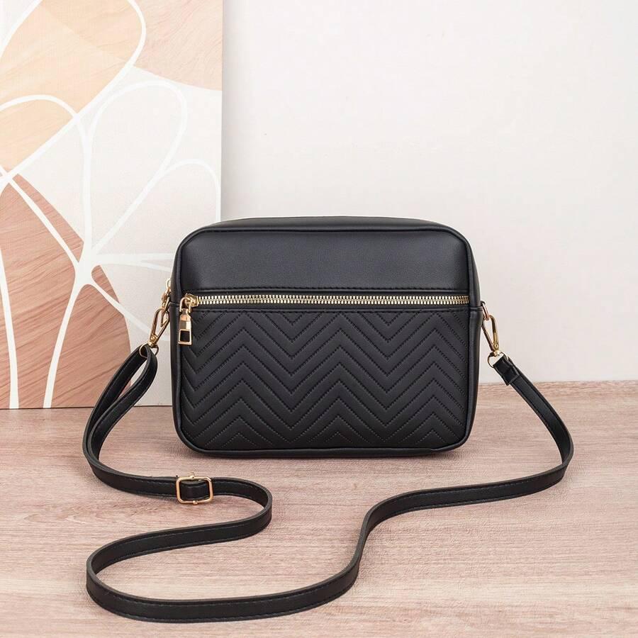 SHEIN CZARNA TOREBKA 16X24CM S07__16X24