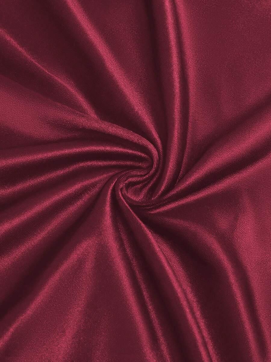 SHEIN CZERWONA SUKIENKA ODKRYTE RAMIONA S06__L