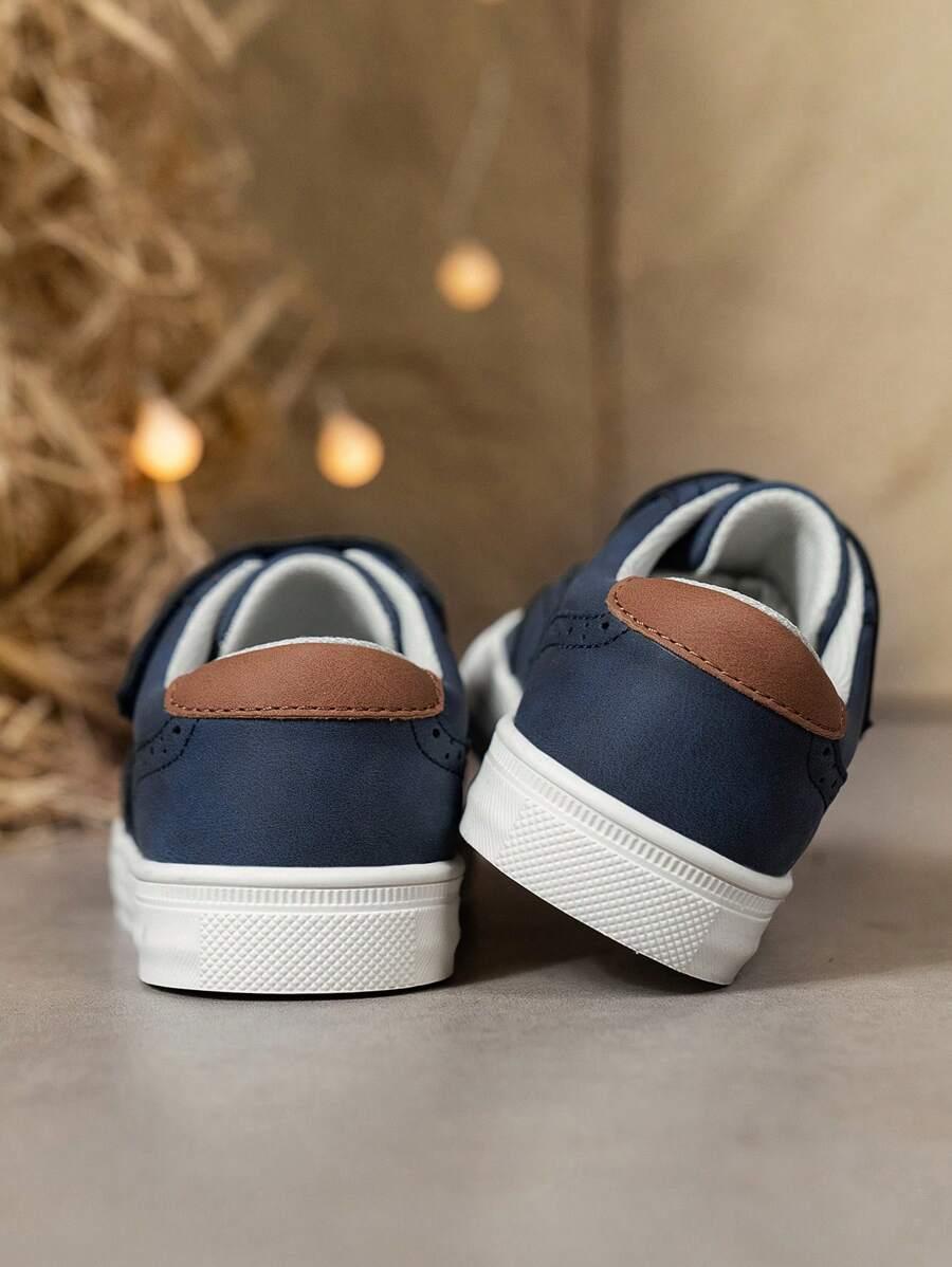 SHEIN GRANATOWE BUTY NA RZEPY S06__29