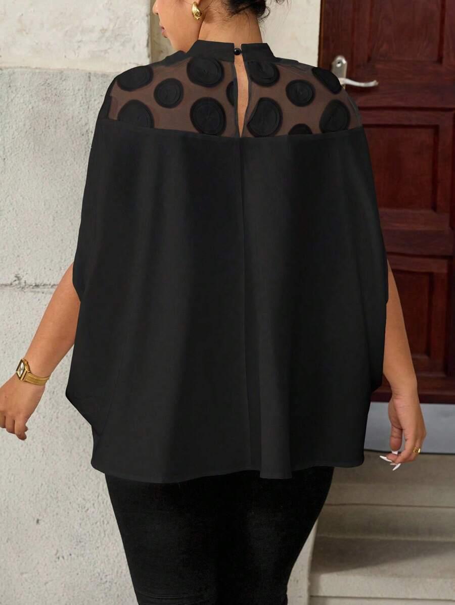 SHEIN CZARNA BLUZKA SIATECZKA S06__52