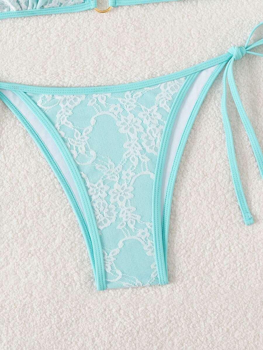 SHEIN DWUCZĘŚCIOWY STRÓJ KĄPIELOWY S09__S