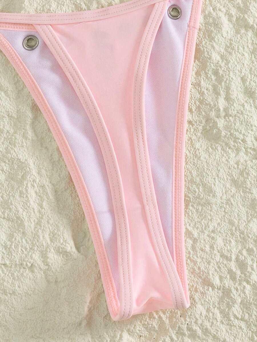 SWIM SXY RÓŻOWY DWUCZĘŚCIOWY STÓJ KĄPIELOWY S09__S