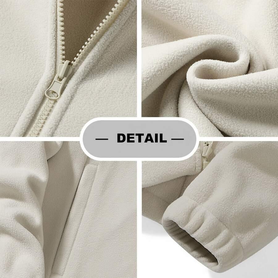 SHEIN BEŻOWA KURTKA KONTRAST W01__M
