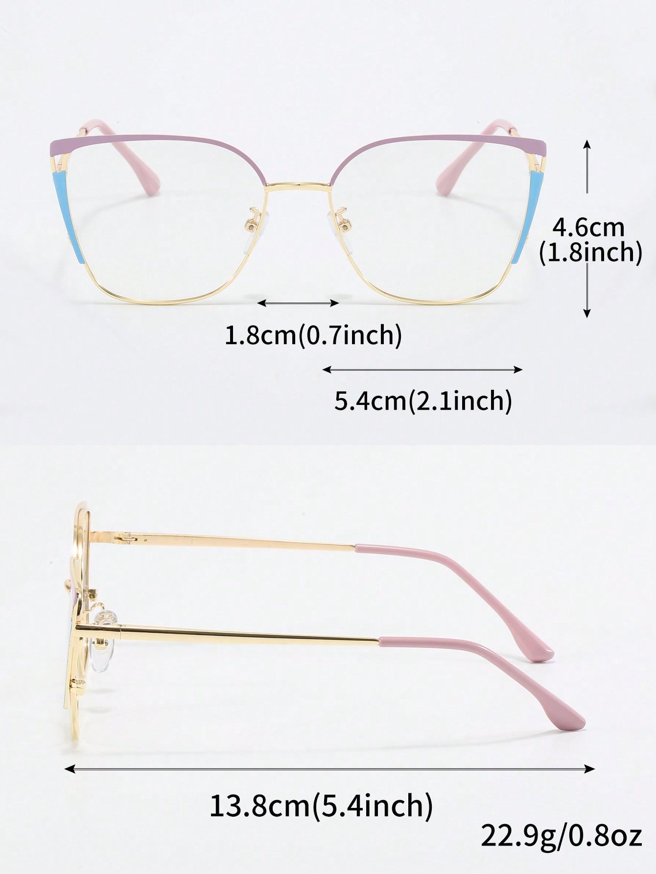 SHEIN OKULARY ZERÓWKI CASUAL S07__