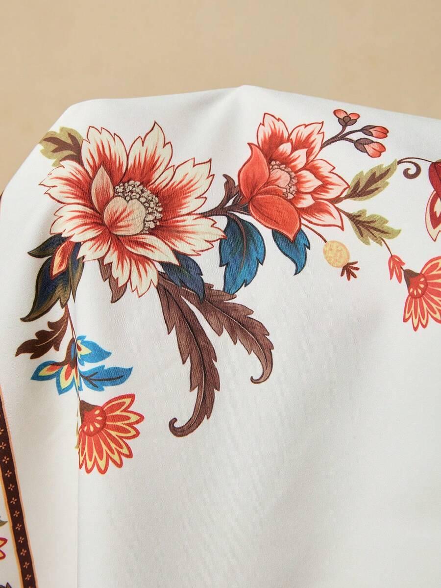 SHEIN BIAŁE SPODENKI WZÓR S09__48
