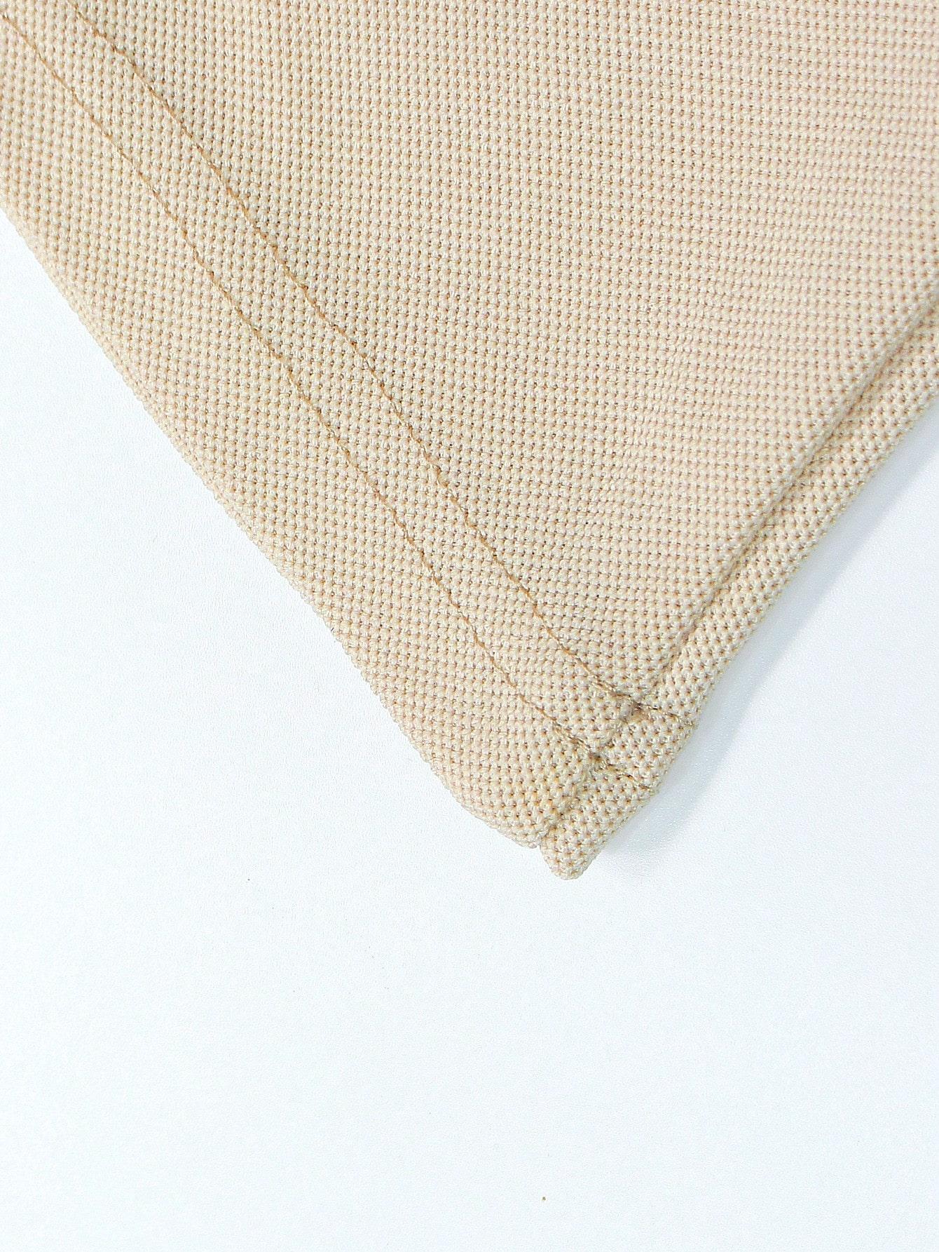 SHEIN BEŻOWA KOSZULKA POLO S06__L