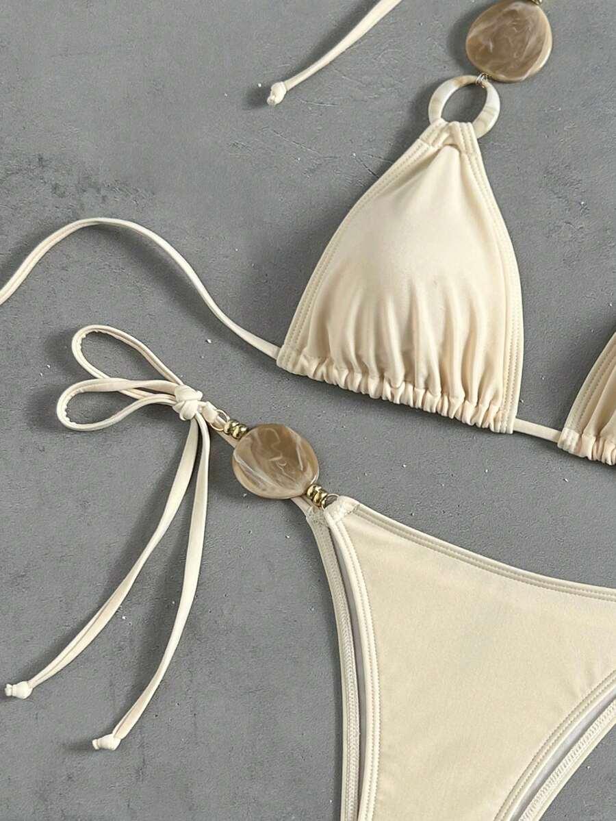 SHEIN DWUCZĘŚCIOWY STRÓJ KĄPIELOWY S09__M
