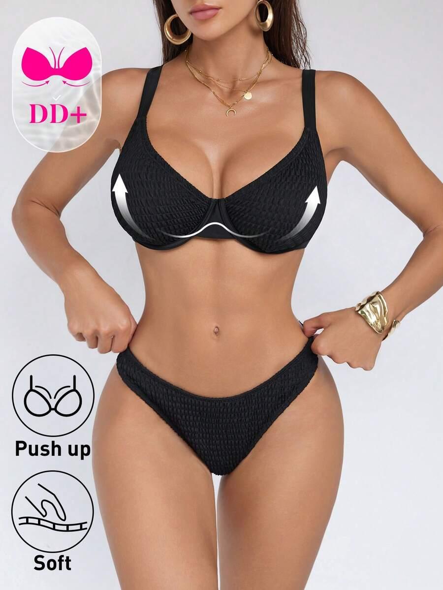 SHEIN DWUCZĘŚCIOWY STRÓJ KĄPIELOWY S09__80E/M