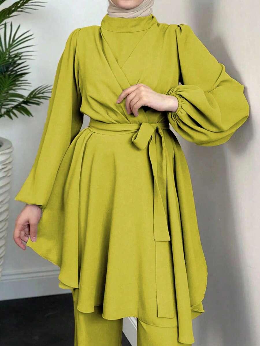 SHEIN ZIELONE SPODNIE CASUAL S06__M